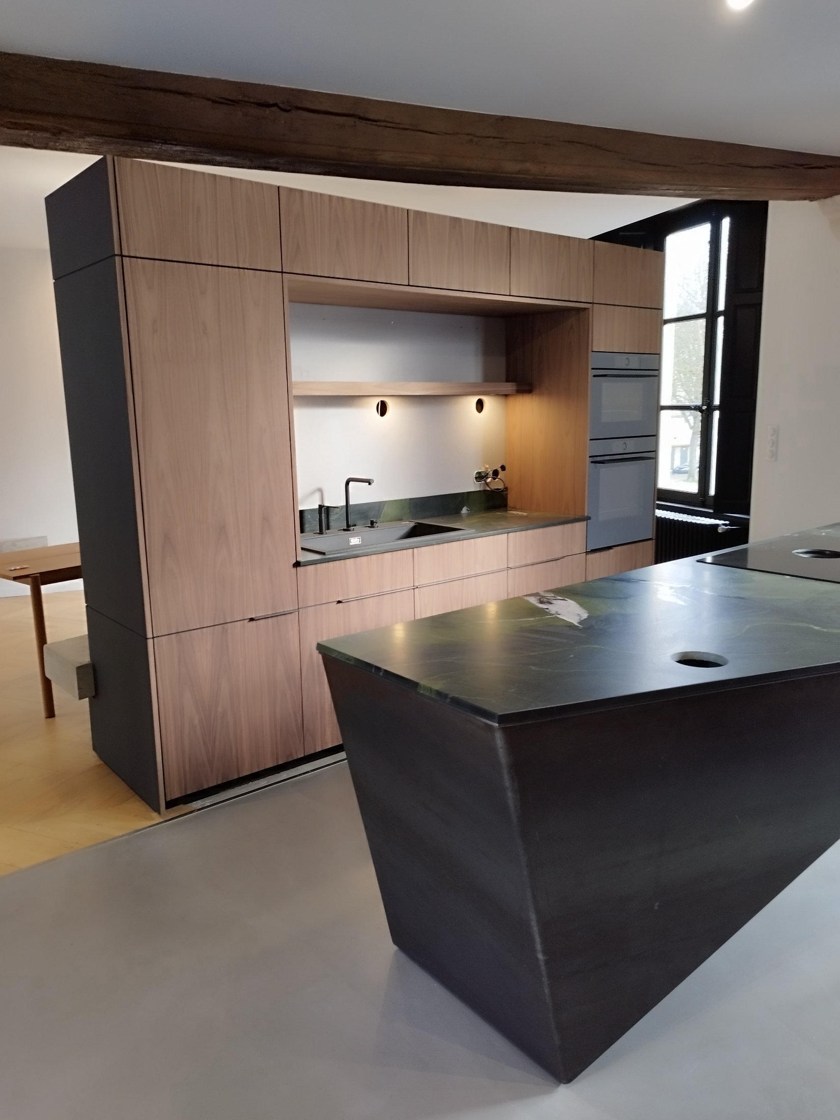 Reconversion loft industriel, Orléans (45) · après 4