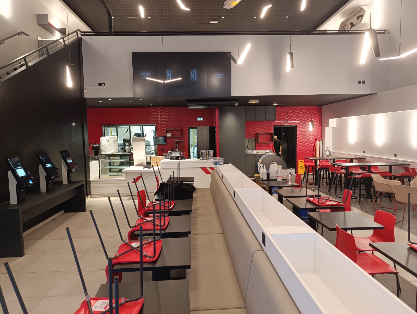 Aménagement commerce Addict Burger 1, 2025 · après 2
